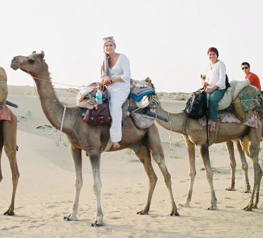 Camel safari India - Gap Year
